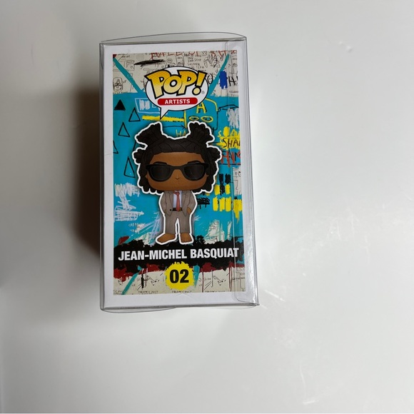 FUNKO POP ARTISTS JEAN-MICHEL BASQUIAT #02 JEAN-MICHEL BASQUIAT VAULTED VINYL - Picture 3 of 5